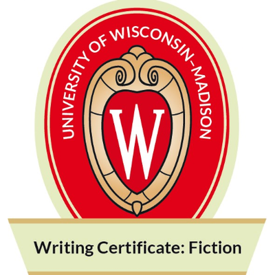 Badge from University of Wisconsin - Madison Writing Certificate: Fiction 